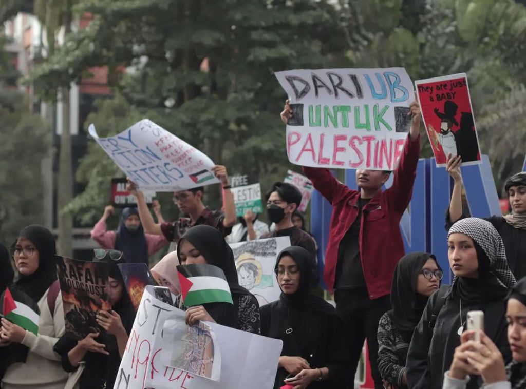 GERAKAN UB STUDENTS FOR JUSTICE IN PALESTINE LAHIR DARI PERCAKAPAN MAKAN SIANG