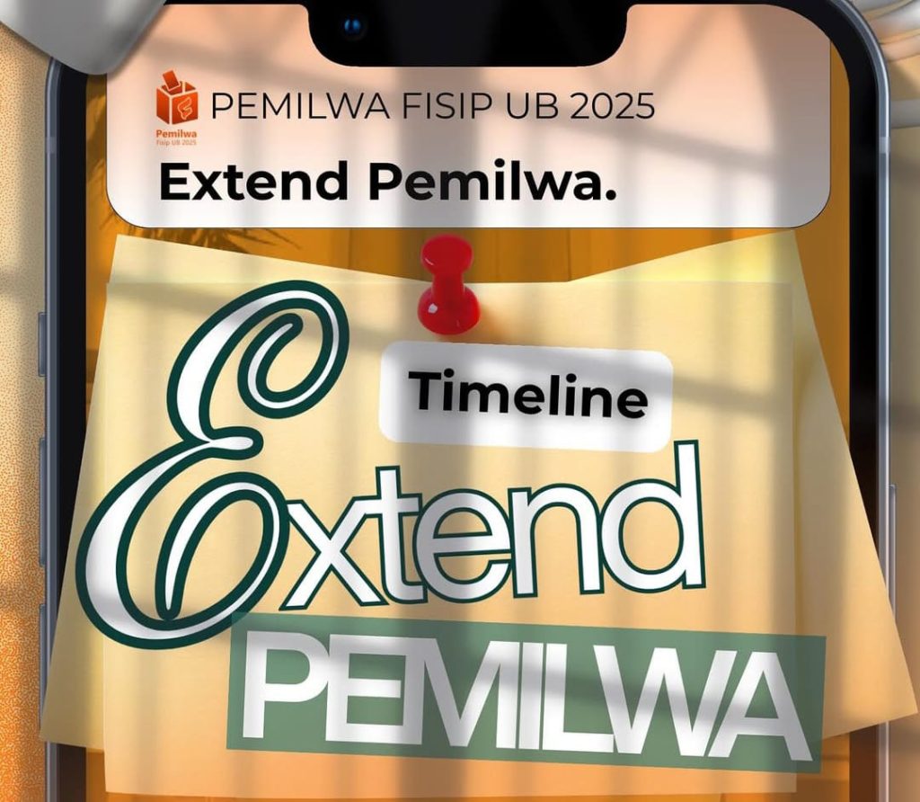 PERPANJANGAN PERIODE PEMILWA FISIP UB DITUTUP LEBIH CEPAT, KETUA DPM UB DAN KETUA PELAKSANA BERI KETERANGAN